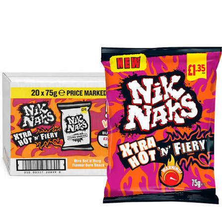 Niknaks Hot N Fiery